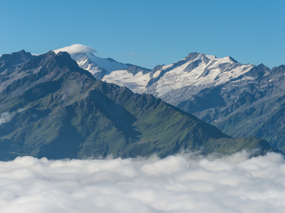 Wundervolle Aussicht auf den Nationalpark Hohe Tauern