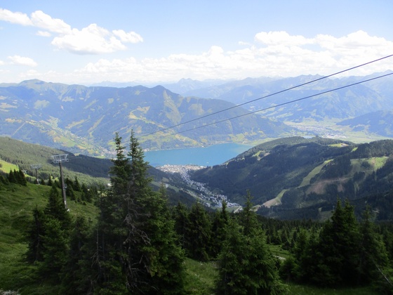 Blick zum Zeller See