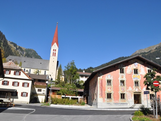 Dorfplatz Holzgau