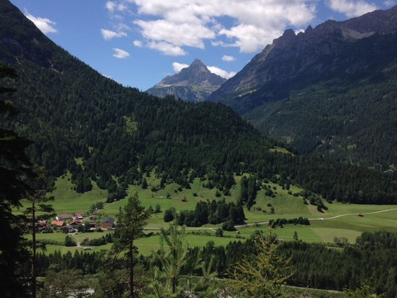 Weiler Martinau mit Hochvogel