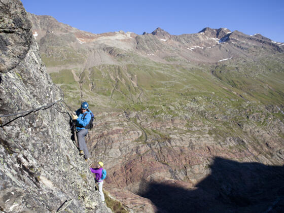 Klettersteig Schwärzenkamm