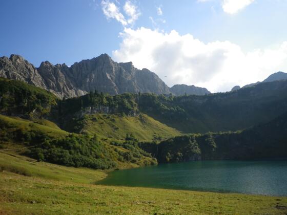 Landsberger Hütte oberhalb vom "Wandl"