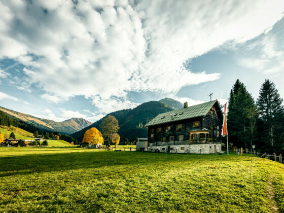 Die Oberlandhütte im Spertental