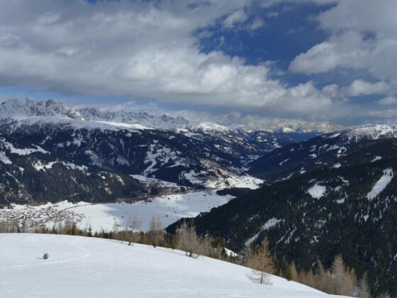 Blick auf das Lesachtal und Obertilliach