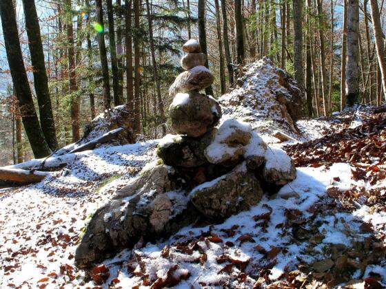 Wegweiser - Steinmandl - Fast schon Kunst