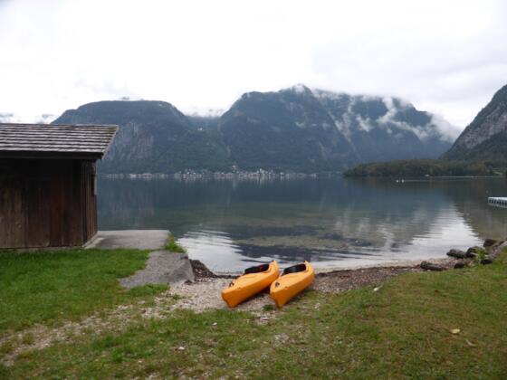 Einstieg am Öffentlichen Badeplatz Obertraun