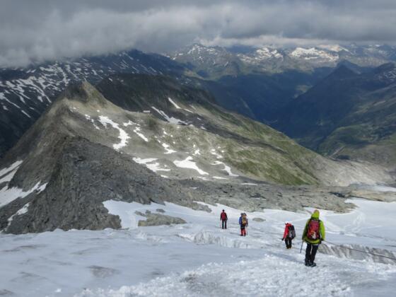 Über Schlatenkees zurück zur Neuen Prager Hütte