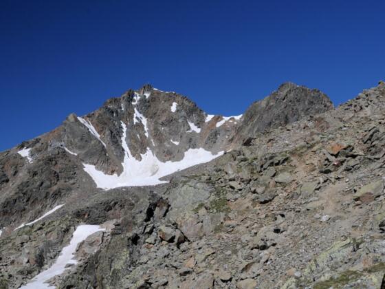 Hexenkopf mit Vorgipfel vom Ostgrat