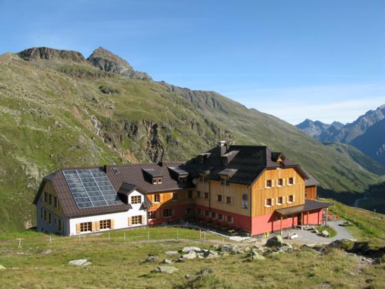 Das Taschachhaus - In idealer Stützpunkt für Hochtouren und Ausbildung