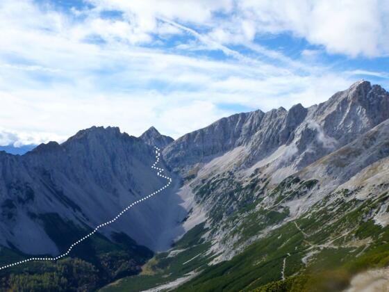 Querung zum Stempljoch