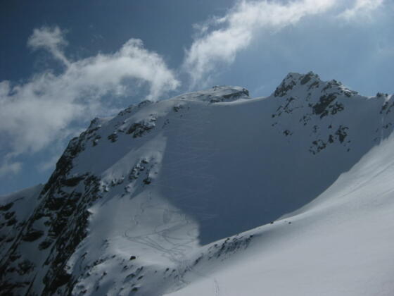 Gleirscher Fernerkogel Gipfelhang