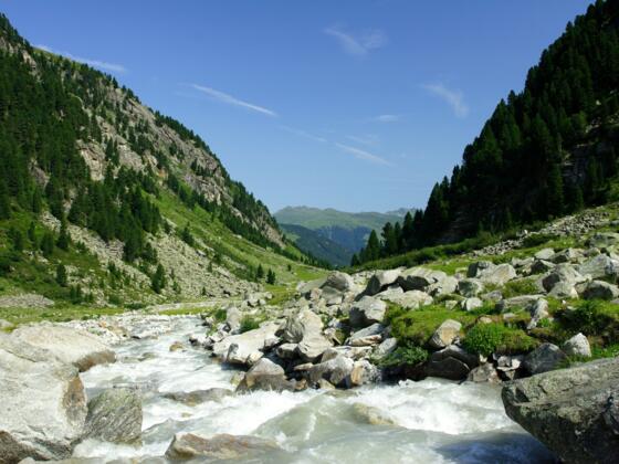Blick ins Wildgerlostal