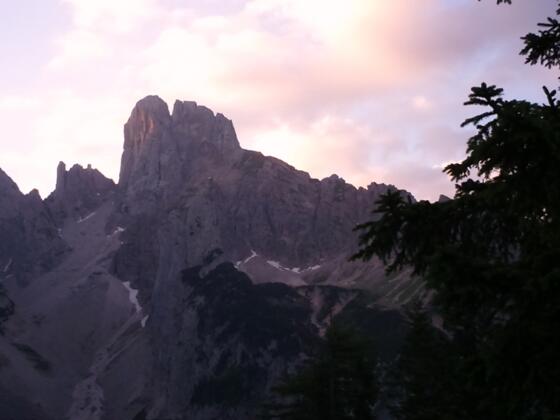 Sonnenaufgang Bischofsmütze