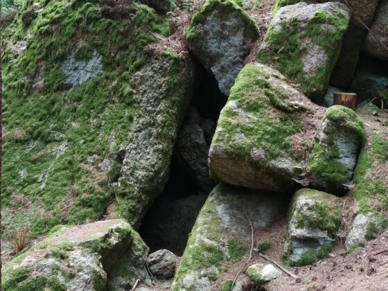 Eingang der Höhle