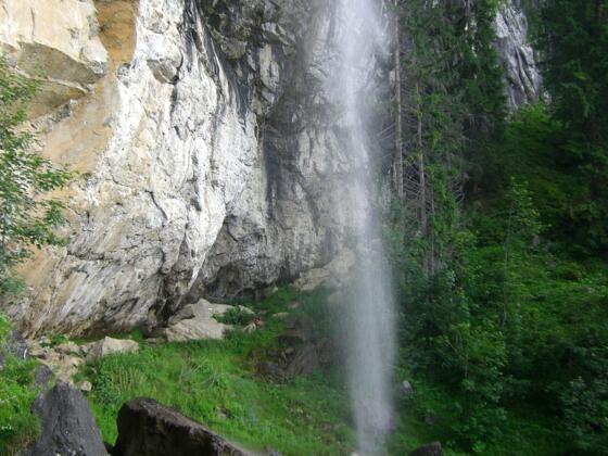 Schleierwasserfall im Juli