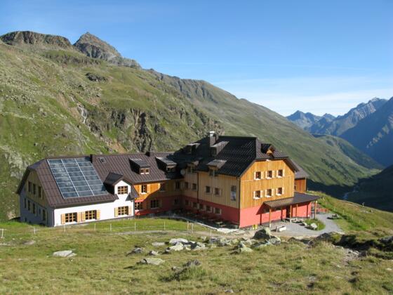 Das Taschhachhaus (2343m) DAV Sektion München