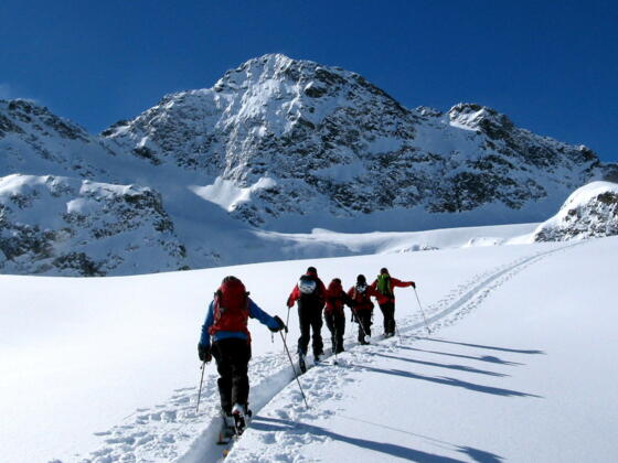 Großlitzner und Gr. Seehorn begleiten uns auf unserem Weg zur Seelücke!