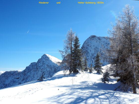 Rückblick von der Goiserer Hütte 1592m