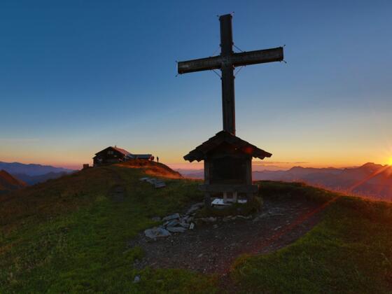 Sonnenaufgang am Gamskarkogel
