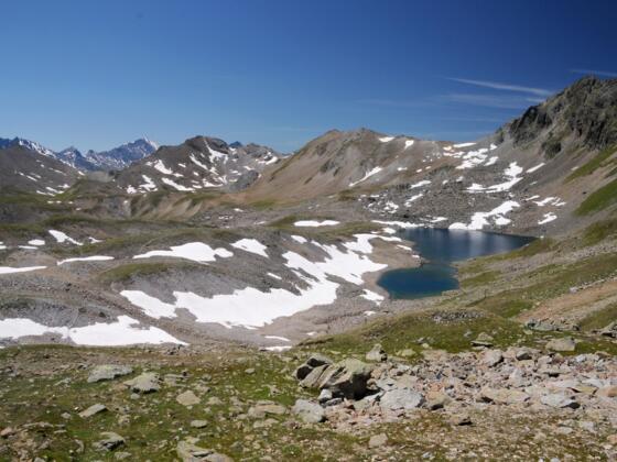 Gmairersee kurz oberhalb des Hexensattels