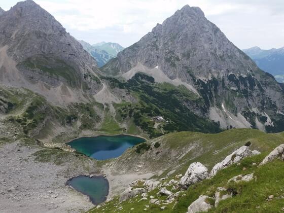 Drachensee und Coburger Hütte