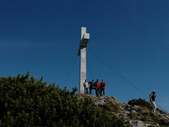 Traunstein - Gipfelkreuz