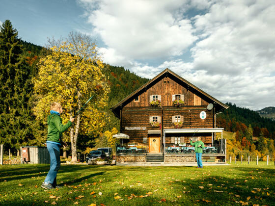 Perfekt für Familien: Die Oberlandhütte
