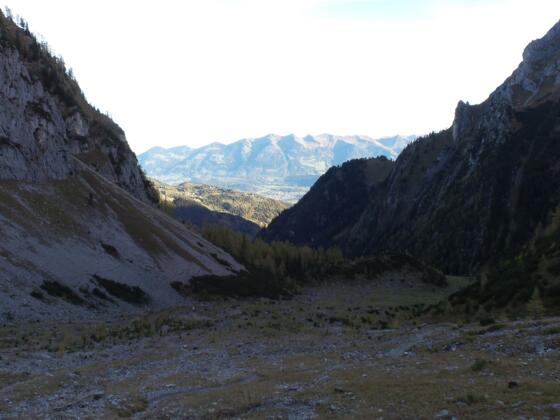 Blick zurück ins Brandnertal
