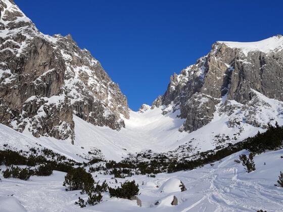 Blick zurück - Tolle Kulisse