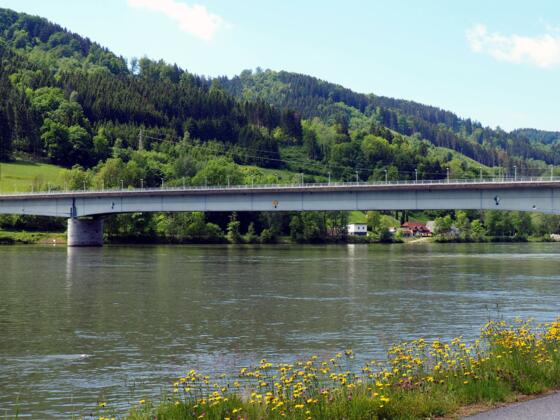 Donaubrücke Niederranna (295m)