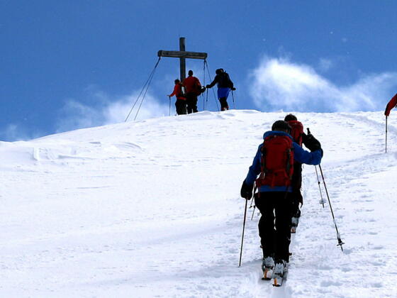 Unser wunderbares Tagesziel, Hennekopf, 2704m, wird erreicht!