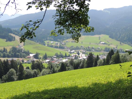 Blick nach Russbach