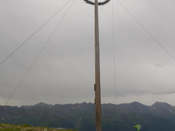Das Gipfelkreuz des Speikbodens