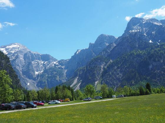 Parklplatz am Almsee