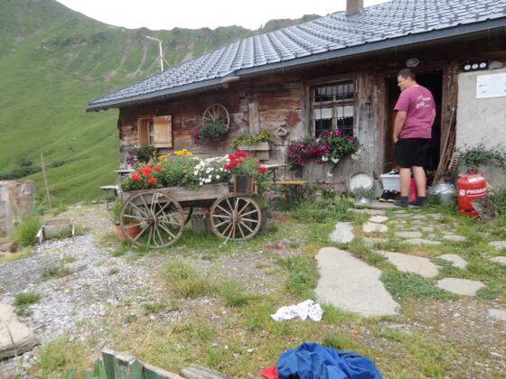 vermutlich ältestes Gebäude im Bereich der Zafernalpe