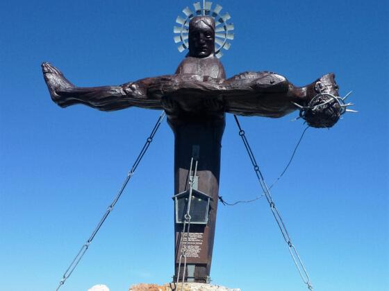Gipfelkreuz von der Schönfeldspitze