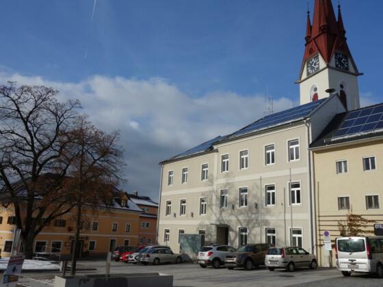 Ausgangspunkt: Marktplatz in Neumarkt