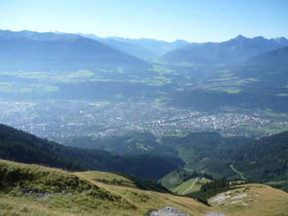 Blick auf Innsbruck