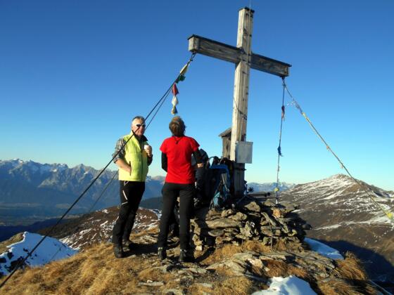 Am Gipfel des Hohen Kopfes