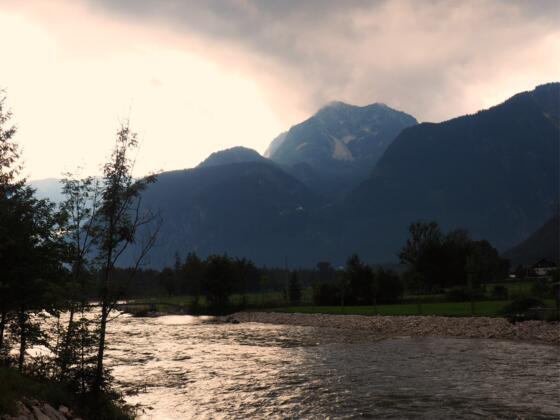 Brücke Obertraun 510m mit Plassen