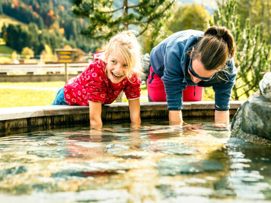 Spielplatz mit Kneippanlage