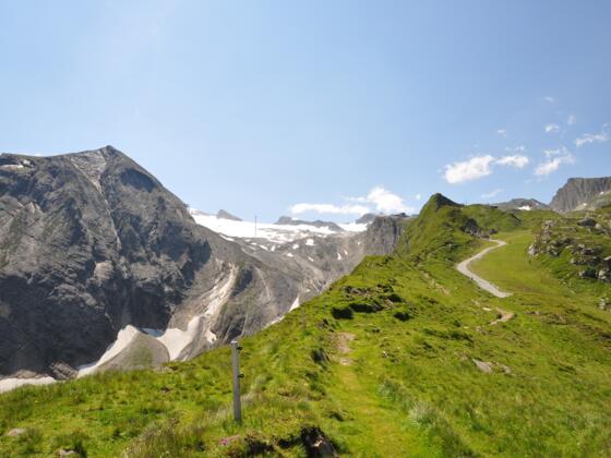 Schritt für Schritt kommen Kitzsteinhorn und damit die Krefelder Hütte näher
