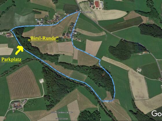 Die "Birsl-Runde" im Vöcklatal