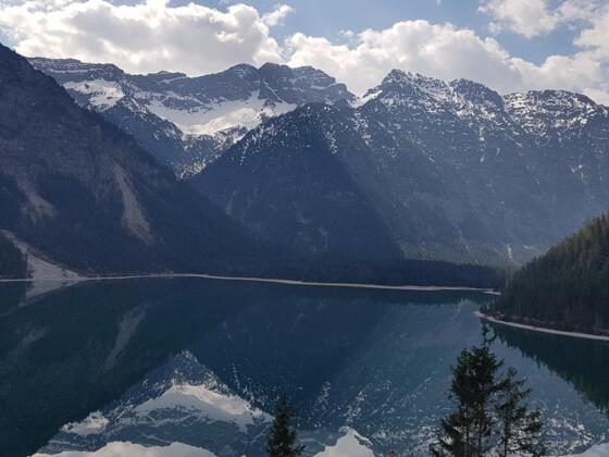 Herrlicher Ausblick vom Panoramaweg auf den See