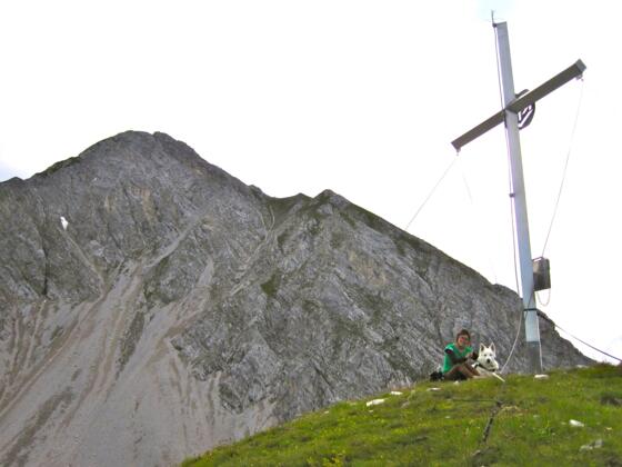 Gipfelkreuz des Kreuzjöchls