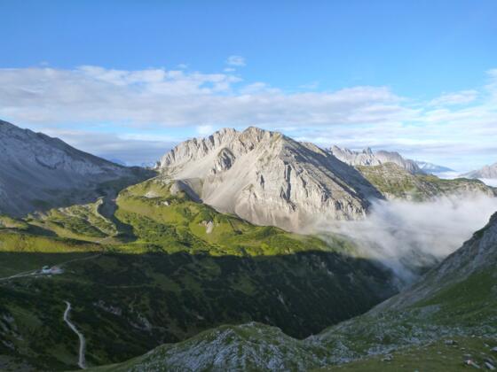 Blick zurück in die Pfeis