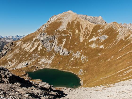 Gufelsee mit Kogelseespitze