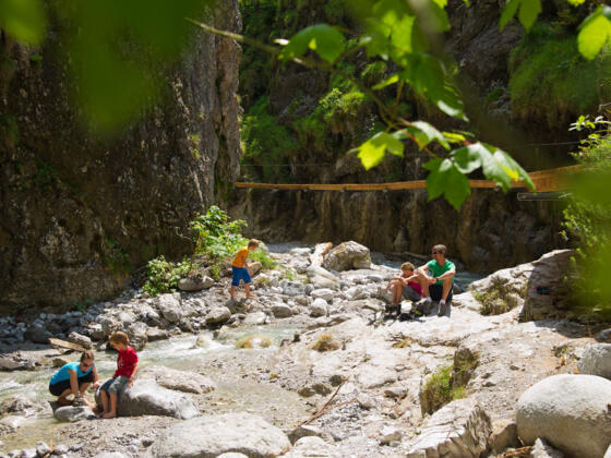 Grießbachklamm Bachbett