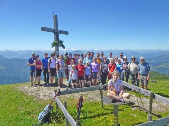 Fellhorngipfel mit Jubiläumsteilnehmern 2016