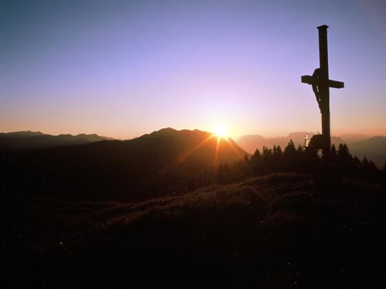 Sonnenaufgang auf dem Voldöppberg (Voldöpper Spitze)
